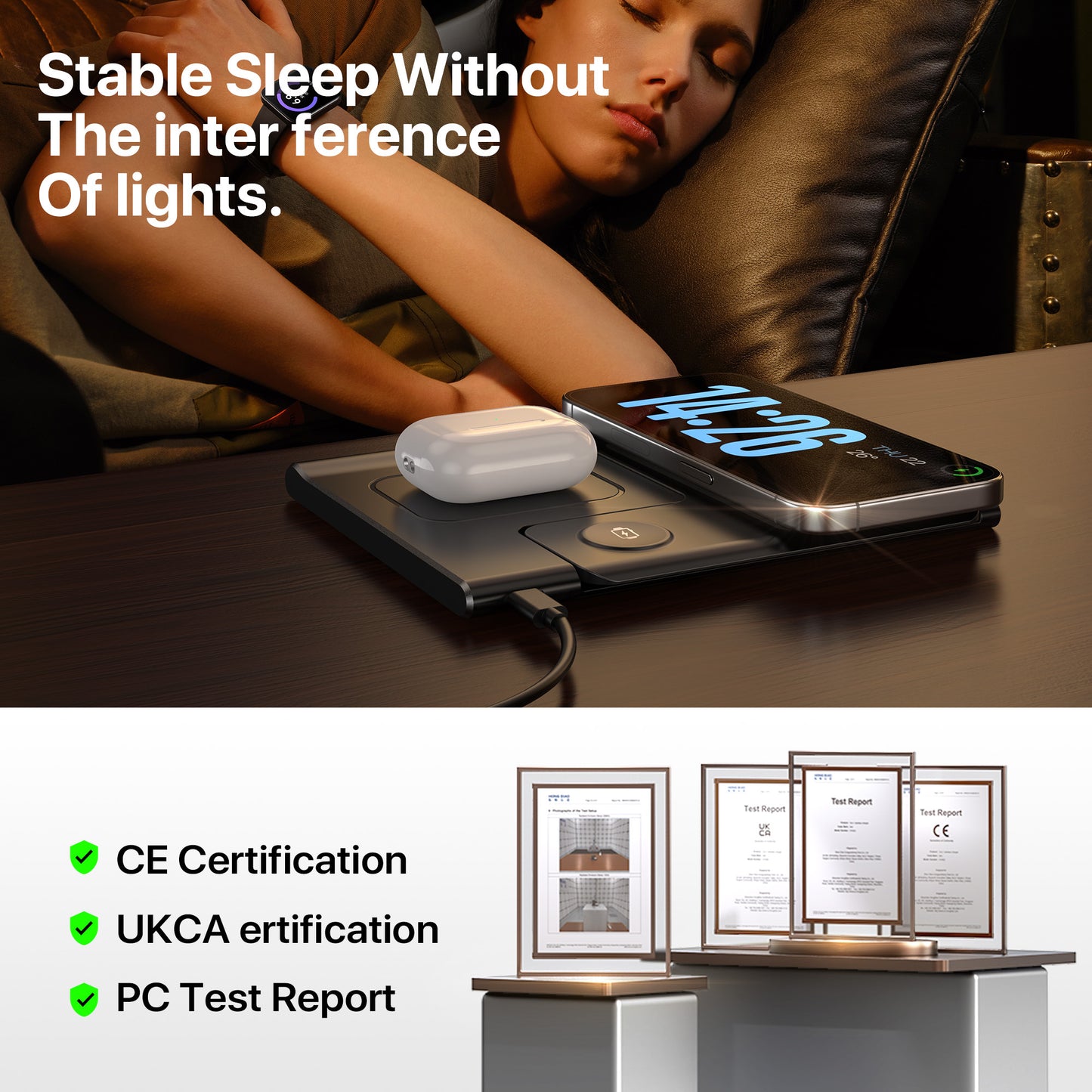 ZenVolt Wireless Charging Station